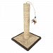 18" Sisal Cat Scratching Post and Feather with Base
