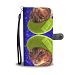 Abyssinian Cat On Hearts Print Wallet Case-Free Shipping - iPhone X
