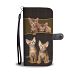 Abyssinian cat Print Wallet Case-Free Shipping - Samsung Galaxy A7