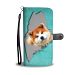 Akita Dog Print Wallet Case-Free Shipping-ME State - Samsung Galaxy J5