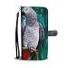Amazing African Grey Parrot (Congo Grey Parrot) Print Wallet Case-Free Shipping - Samsung Galaxy S8 PLUS