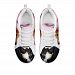 Amazing Black Saluki Dog Print Running Shoes For Women-Free Shipping-For 24 Hours Only - Women's Sneakers - White - Black Saluki Dog Print Running Shoes For Women-Free Shipping / US11 (EU42)