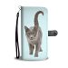 Amazing Korat Cat Walking Print Wallet Case-Free Shipping - Samsung Galaxy J7