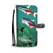 Amazing Neon Tetra Fish Print Wallet Case-Free Shipping - LG Q6