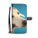 Amazing Sloughi Dog Pattern Print Wallet Case-Free Shipping - Samsung Galaxy Note 8