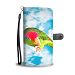 Amazon Red Headed Parrot Print Wallet Case-Free Shipping - Samsung Galaxy S5