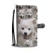American Eskimo Dog Print Wallet Case-Free Shipping - Samsung Galaxy S7