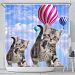 American Shorthair Cat Print Shower Curtains-Free Shipping - Shower Curtain - American Shorthair Cat Print Shower Curtains-Free Shipping