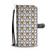 American Staffordshire Terrier Pattern Print Wallet Case-Free Shipping - iPhone 5 / 5s / 5c / SE / SE 2