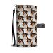 Australian Shepherd Dog Pattern Print Wallet Case-Free Shipping - HTC Bolt