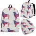 Australian Shepherd Dog Print Backpack-Express Shipping - Backpack - Black - Australian Shepherd Print Backpack-Express Shipping / Child (Ages 4 to 7)
