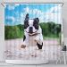 Awesome Boston Terrier Print Shower Curtains-Free Shipping - Shower Curtain - Awesome Boston Terrier Print Shower Curtains-Free Shipping