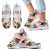 Basset Hound Print Running Shoes For Kids-Free Shipping - Kid's Sneakers - White - Basset Hound Print Running Shoes For Kids-Free Shipping / 12 CHILD (EU30)