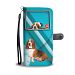 Basset Hound Print Wallet Case-Free Shipping-CO State - LG Q8