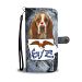 Basset Hound Print Wallet Case-Free Shipping-IA State - Samsung Galaxy S8