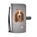 Basset Hound Print Wallet Case-Free Shipping-IN State - iPhone 8 Plus