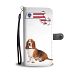 Basset Hound Print Wallet Case-Free Shipping-MA State - Samsung Galaxy A5