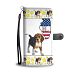 Beagle dog Print Wallet Case-Free Shipping-IL State - Samsung Galaxy S8