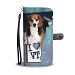 Beagle Dog Print Wallet Case-Free Shipping-VT State - Samsung Galaxy S9