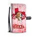 Beagle On Pink Print Wallet Case- Free Shipping-TX State - LG K10