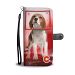 Beagle Print On Red Wallet Case-Free Shipping-CO State - iPhone 8