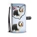 Bearded Collie Print Wallet Case-Free Shipping-OH State - iPhone 5 / 5s / 5c / SE / SE 2
