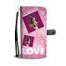 Belgian Malinois Dog with Love Print Wallet Case-Free Shipping - iPhone 5 / 5s / 5c / SE / SE 2