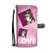 Bernese Mountain dog with Love Print Wallet Case-Free Shipping - Samsung Galaxy Note 7