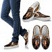 Black and Tan Coonhound Dog Print Slip Ons For Women-Express Shipping - Women's Slip Ons - White - Black and Tan Coonhound Dog Print Slip Ons For Women-Express Shipping / US9 (EU40)