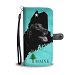 Black Labrador Dog Print Wallet Case-Free Shipping-ME State - LG V30