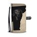 Black Labrador Print Wallet Case-Free Shipping-VT State - Samsung Galaxy Note 8