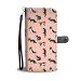 Border Collie Dog 2nd Pattern Print Wallet Case-Free Shipping - Samsung Galaxy Note 5