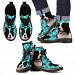 Border Collie Print Boots For Men-Express Shipping - Men's Boots - Black - Border Collie Print Boots For Men-Express Shipping / US11 (EU45)