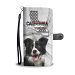 Border Collie Print Wallet Case-Free Shipping-CA State - Samsung Galaxy A7
