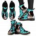 Border Collie Print Boots For Women-Express Shipping - Women's Boots - Black - Border Collie Print Boots For Women-Express Shipping / US11.5 (EU43)