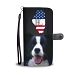 Border Collie Print Wallet Case-Free Shipping-IL State - LG K10