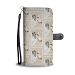 Borzoi Dog Patterns Print Wallet Case-Free Shipping - LG V20