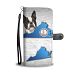 Boston Terrier Dog Print Wallet Case-Free Shipping-VA State - Samsung Galaxy S8