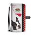 Boston Terrier Print Wallet Case-Free Shipping-CA State - Samsung Galaxy S7