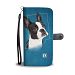 Boston Terrier Print Wallet Case- Free Shipping-IN State - HTC Bolt