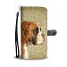Boxer Dog Print Wallet Case- Free Shipping - Google Pixel 2