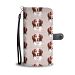 Brittany Dog Patterns Print Wallet Case-Free Shipping - Motorola Droid Turbo 2
