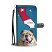 Bulldog Print Wallet Case-Free Shipping-CA State - iPhone 6 Plus / 6s Plus