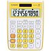 CASIO(R) MS-10VC-YW 10-Digit Calculator (Yellow)