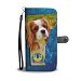 Cavalier King Charles Spaniel Dog Print Wallet Case-Free Shipping-VT State - Samsung Galaxy Note 5