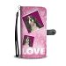 Cavalier King Charles Spaniel with Love Print Wallet Case-Free Shipping - Google Pixel XL