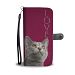 Chartreux Cat Print Wallet Case-Free Shipping - Samsung Galaxy S4