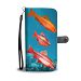 Cherry Barb Fish Print Wallet Case-Free Shipping - Samsung Galaxy S7 Edge
