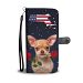 Chihuahua dog Print Wallet Case-Free Shipping-MA State - Samsung Galaxy Note 5