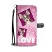 Chihuahua Dog with Love Print Wallet Case-Free Shipping - LG V30